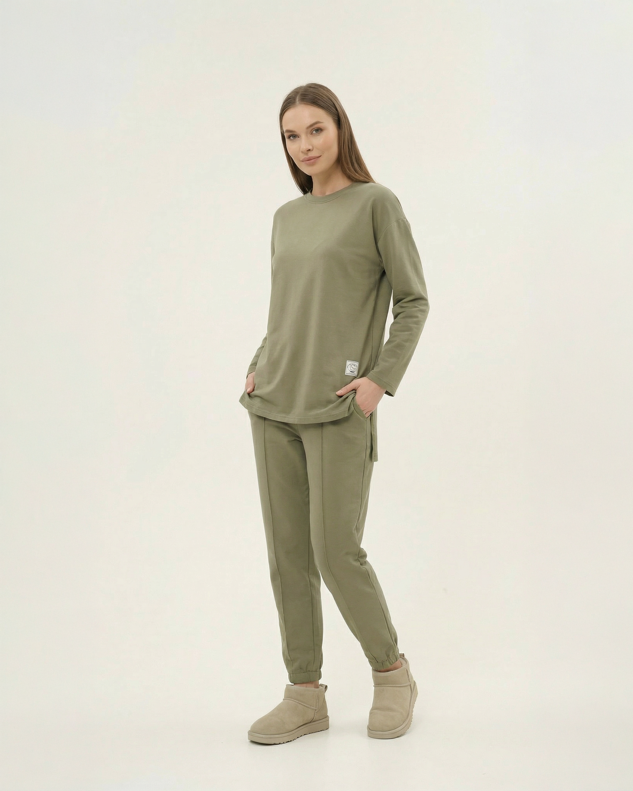 Basic Kadın Oversize Eşofman Takımı