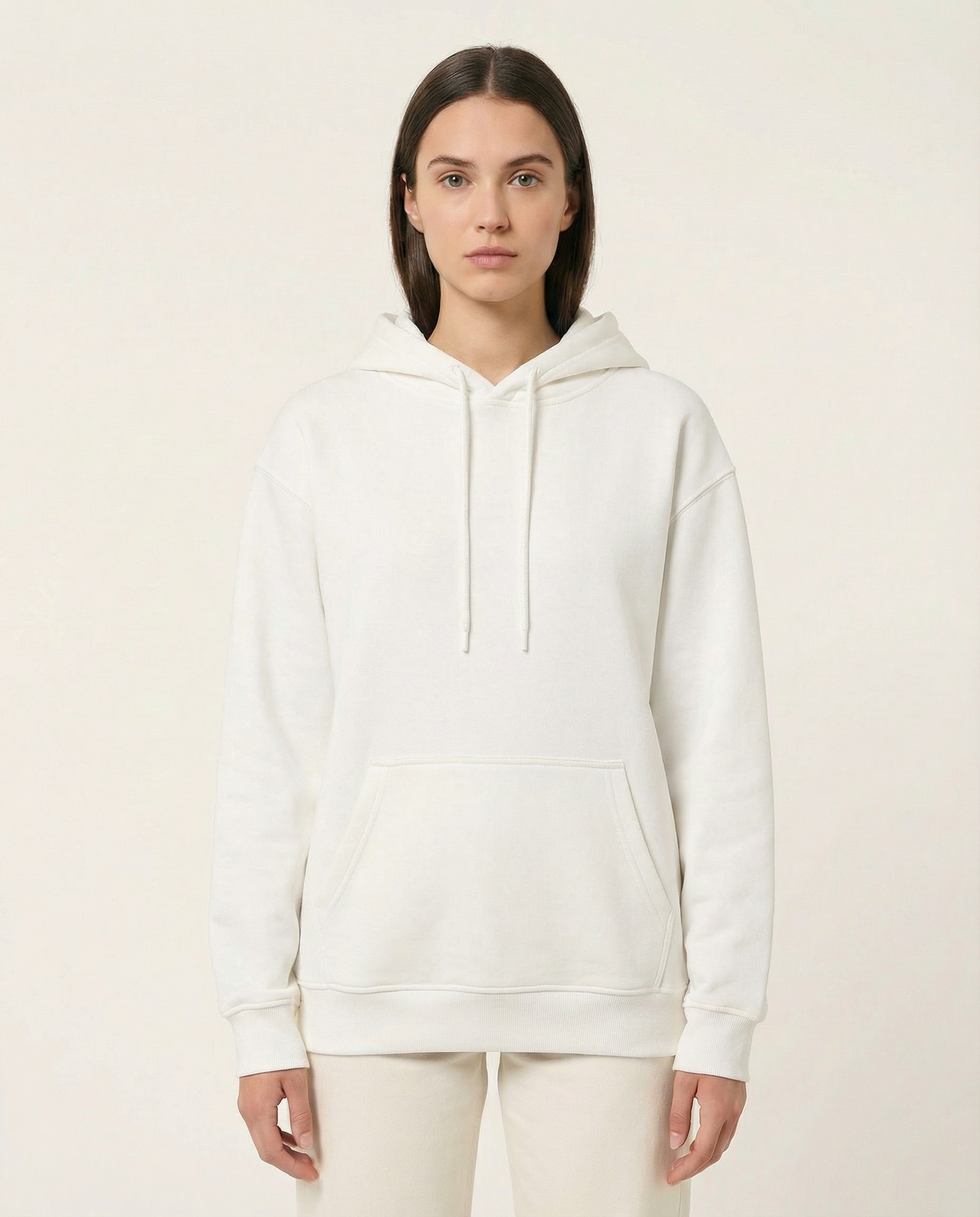 Kadın Basic Kapüşonlu Sweatshirt