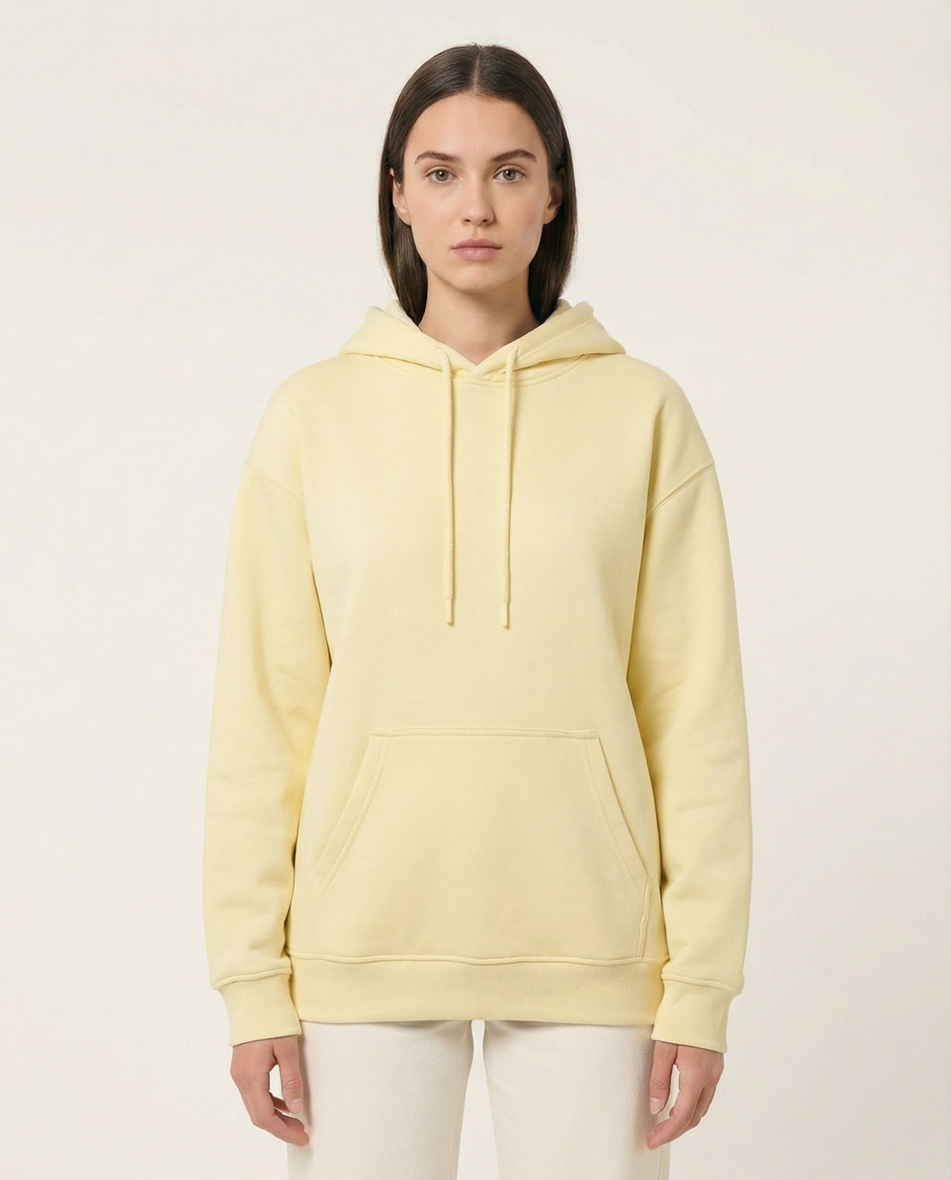 Kadın Basic Kapüşonlu Sweatshirt