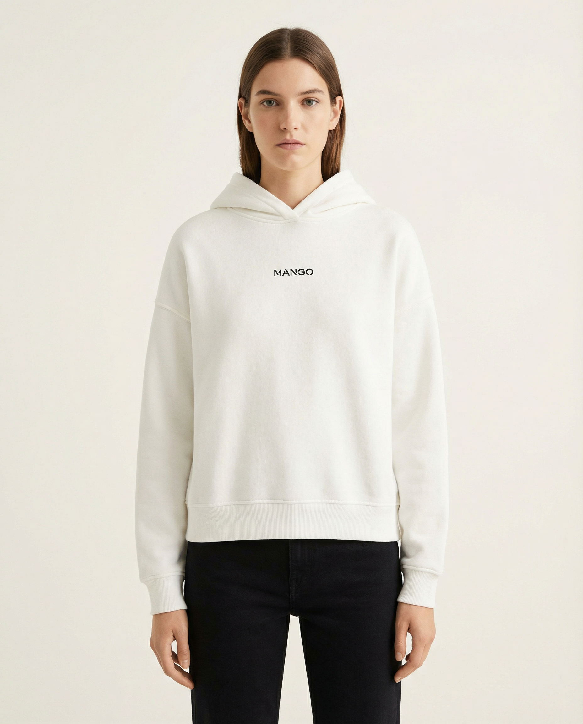 Kadın Logolu Kapüşonlu Sweatshirt