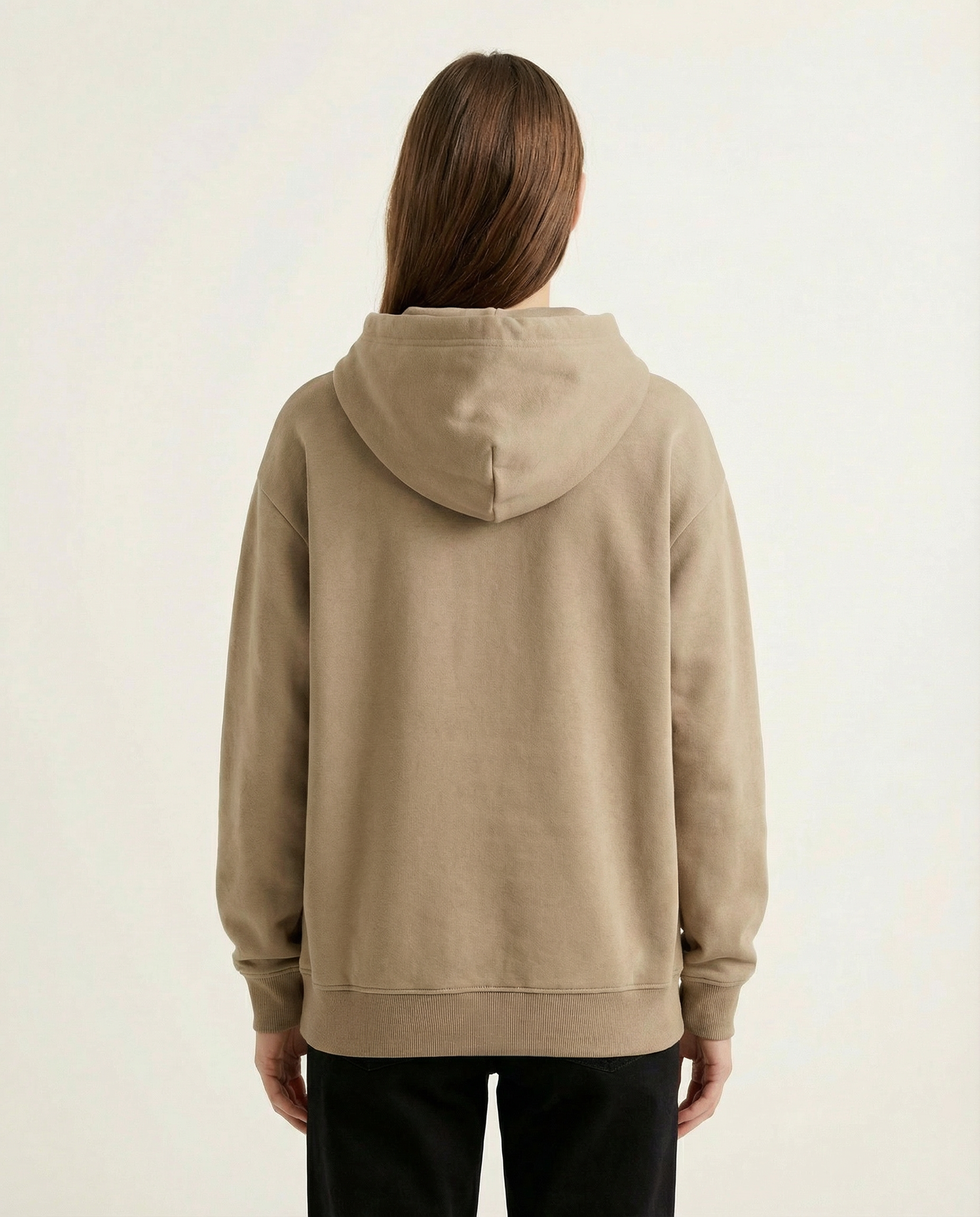 Kadın Oversize Kapüşonlu Sweatshirt
