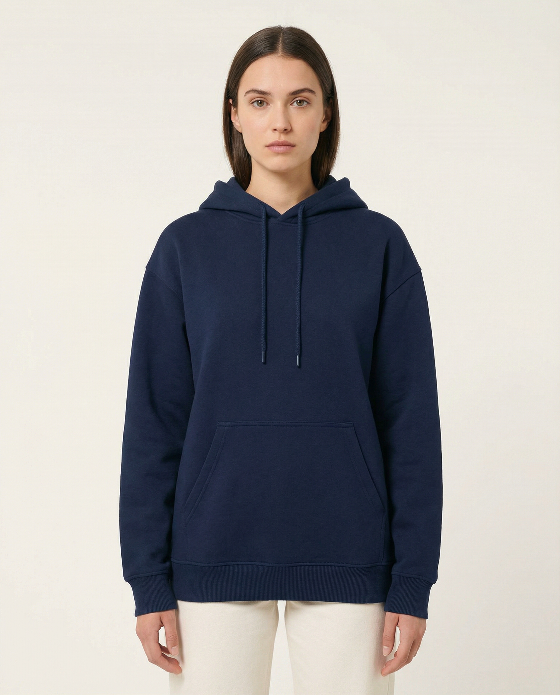 Kadın Basic Kapüşonlu Sweatshirt
