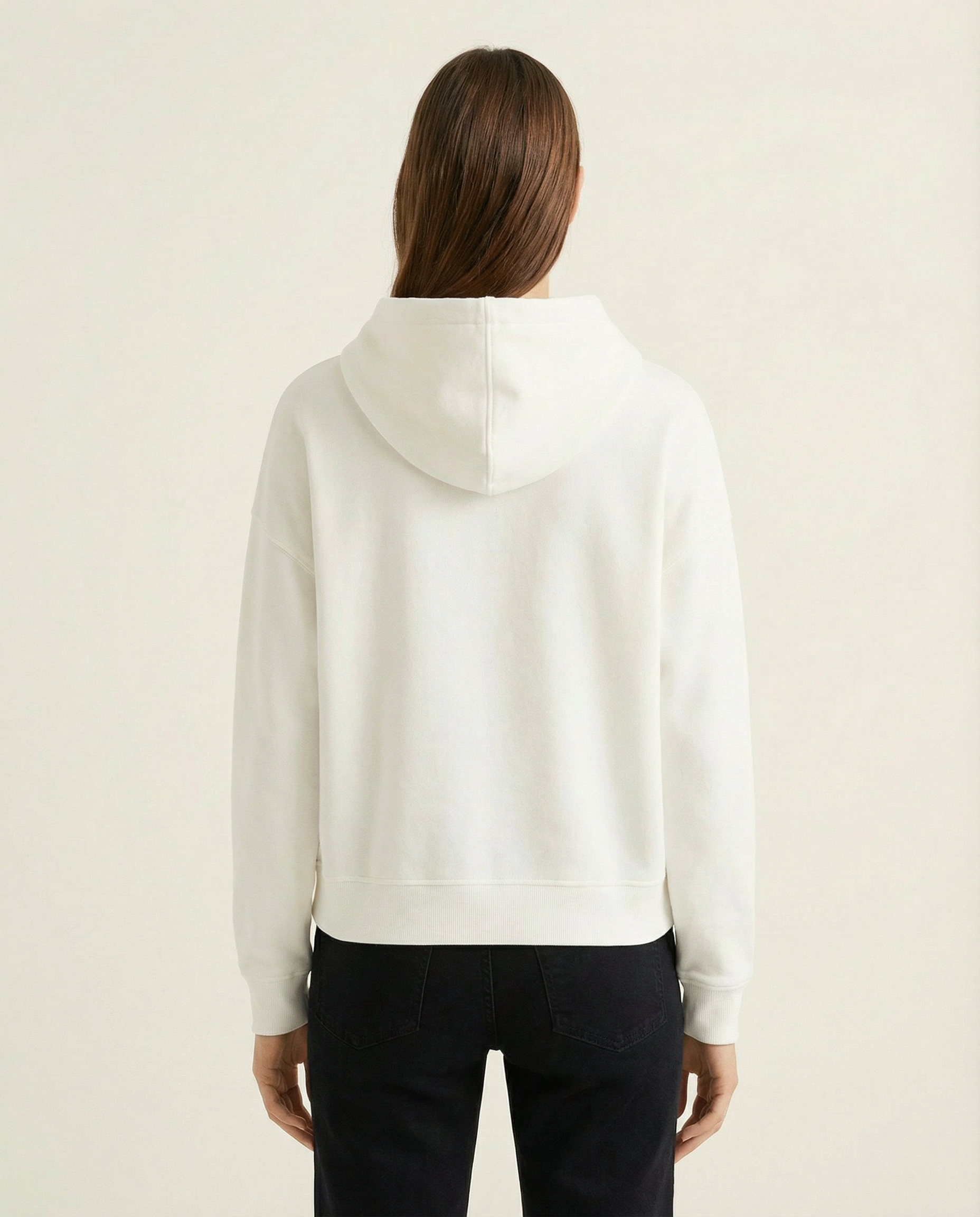 Kadın Logolu Kapüşonlu Sweatshirt