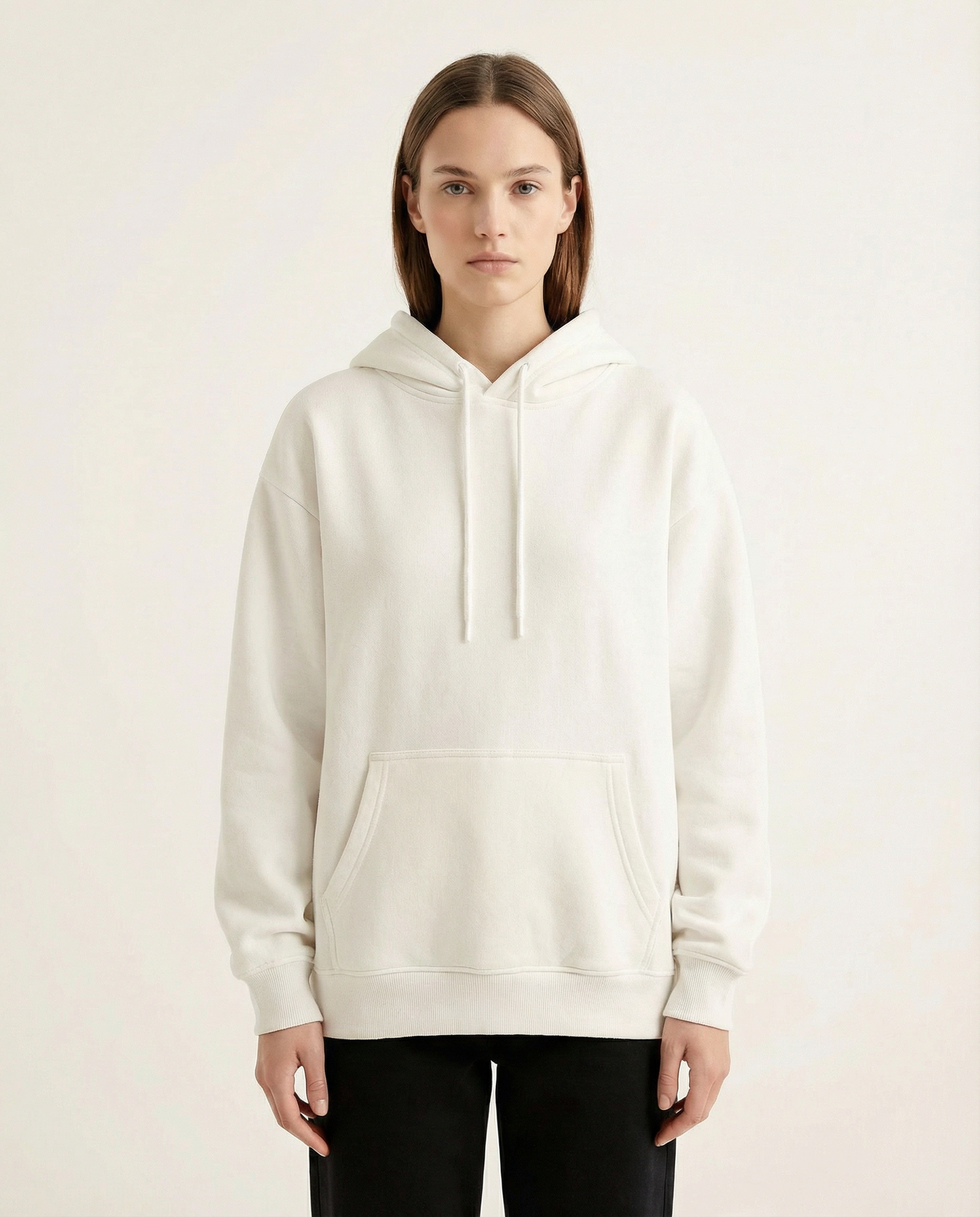 Kadın Oversize Kapüşonlu Sweatshirt