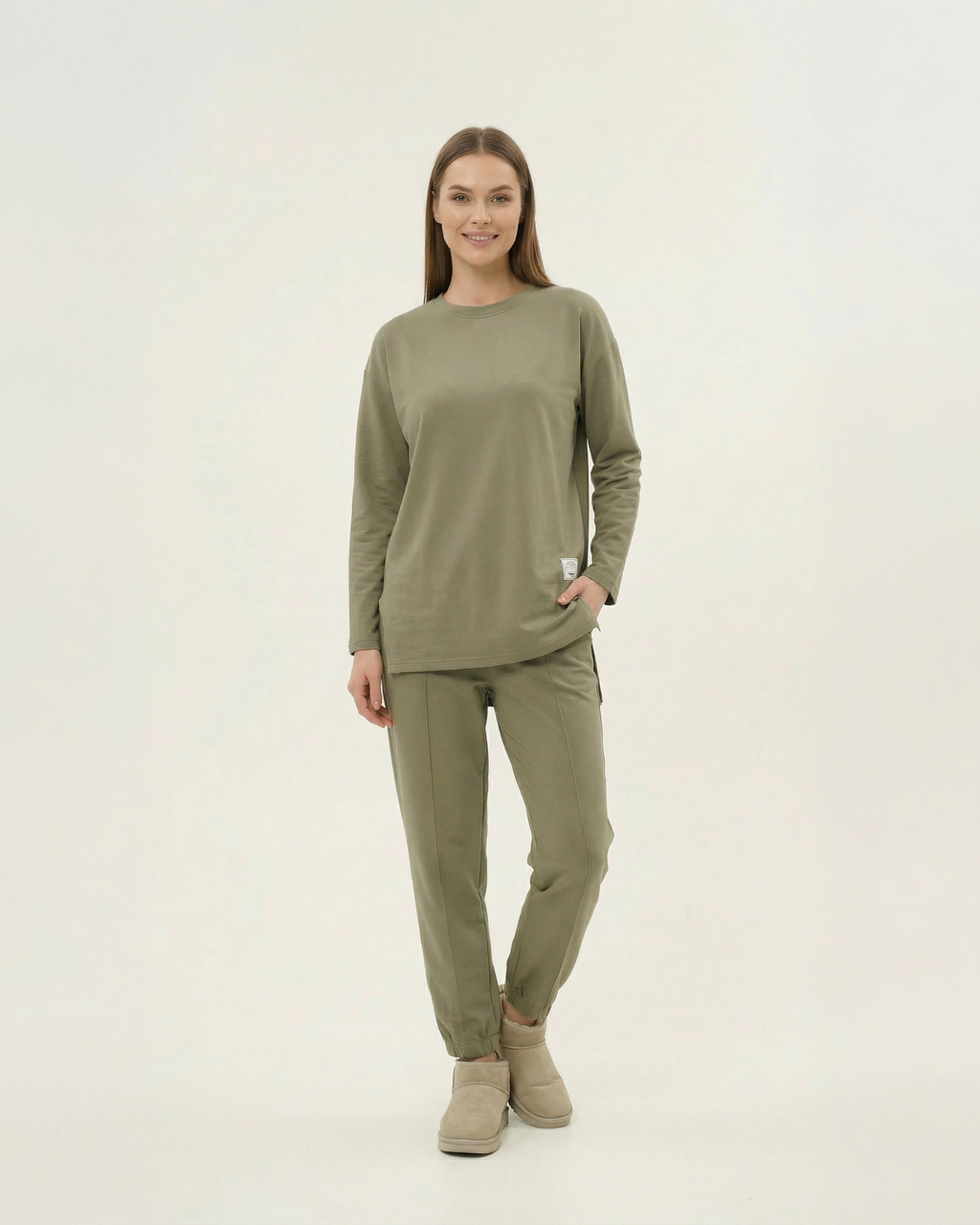 Basic Kadın Oversize Eşofman Takımı